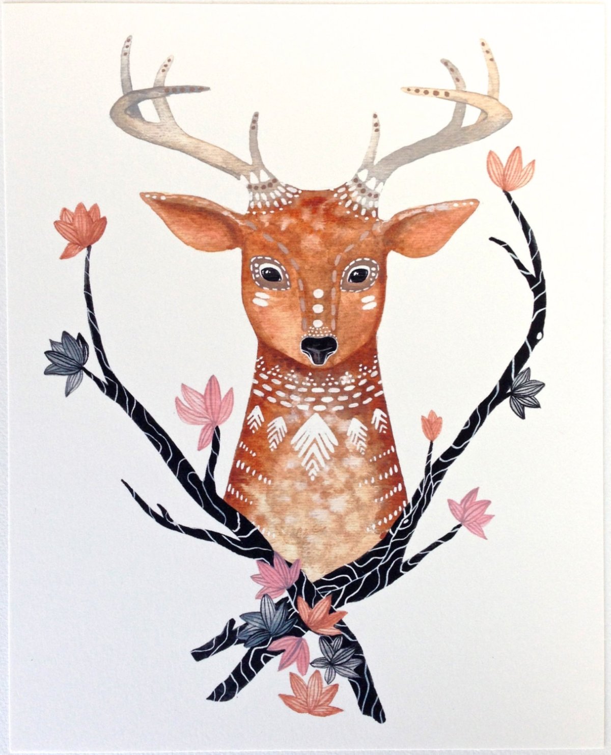 Новогодний олень