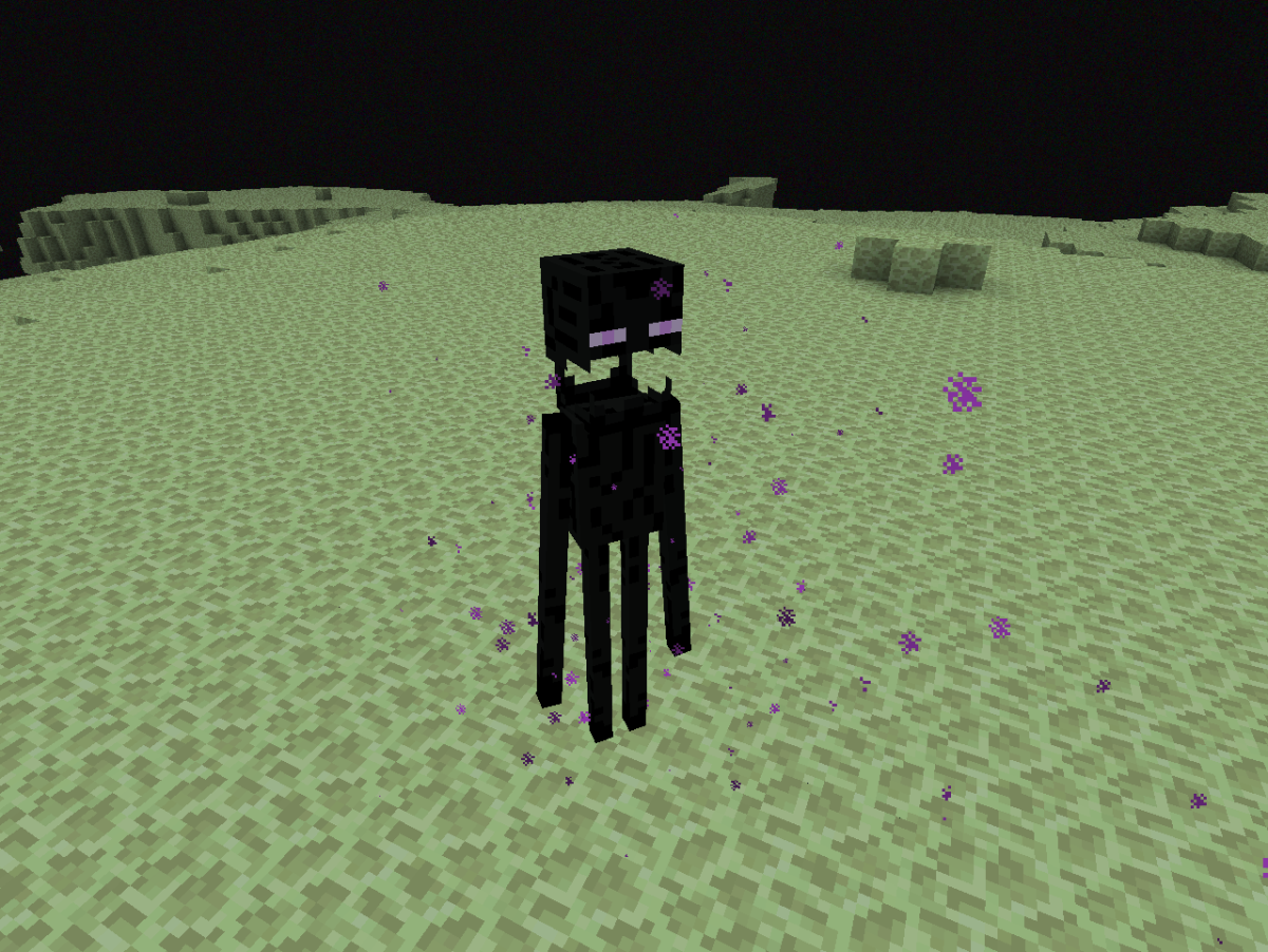Майнкрафт злой ЭНДЕРМЕН