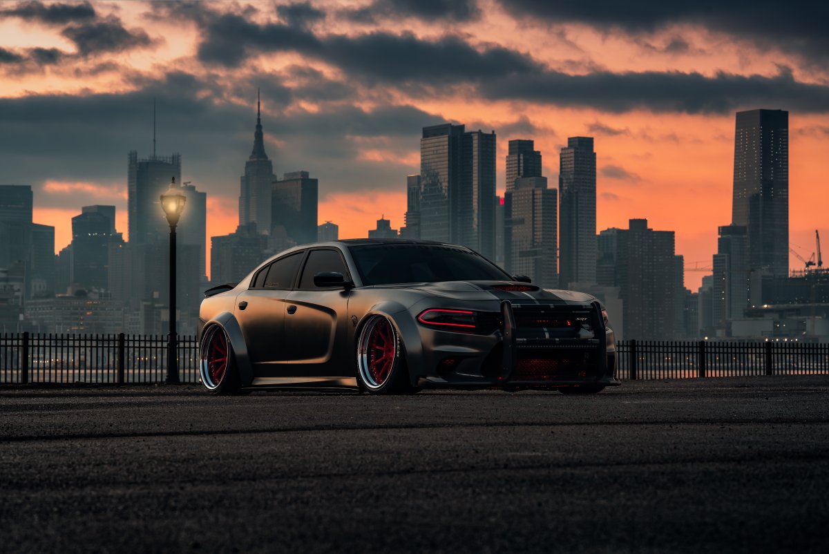 Dodge Charger Hellcat 4k
