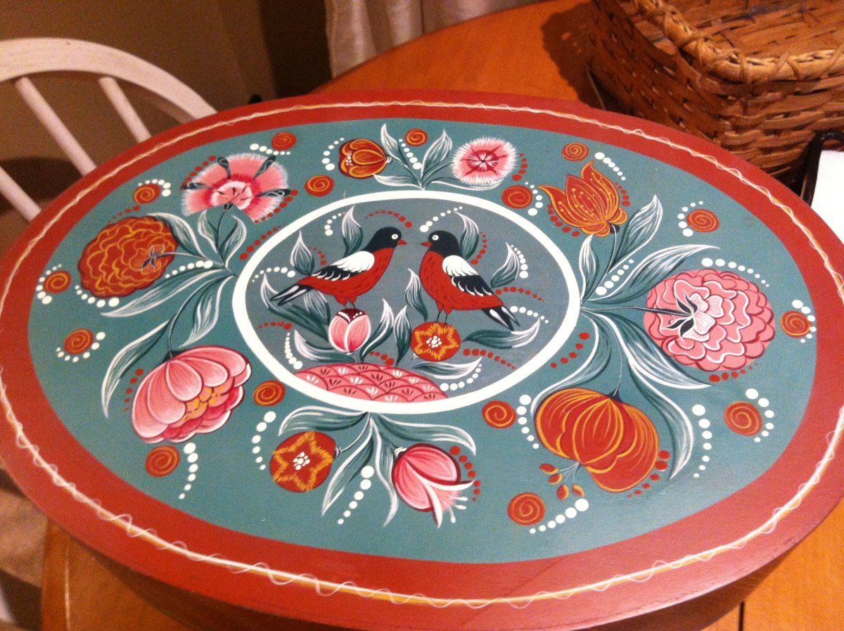 Ордынская роспись по дереву