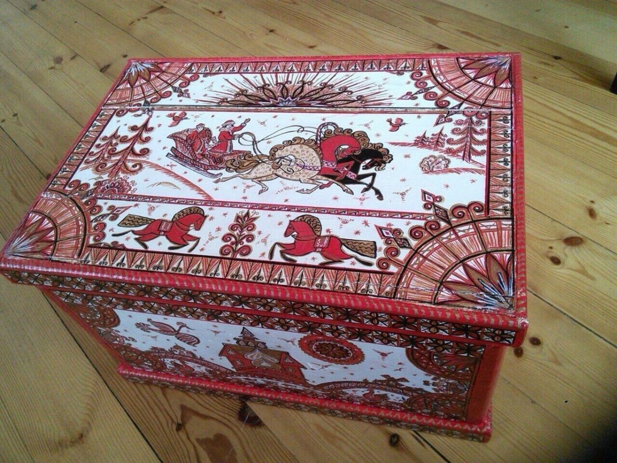 Гжель роспись бордюры