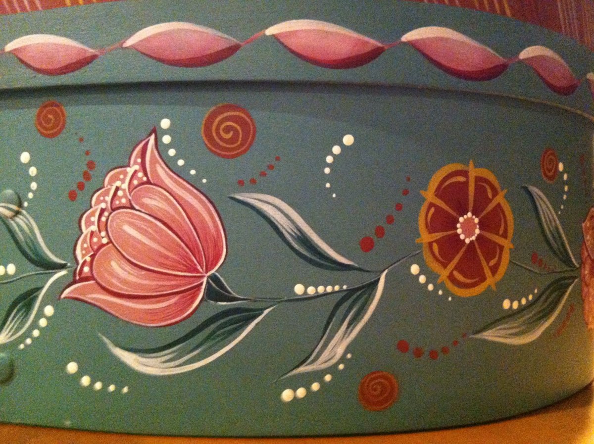 Борецкая роспись рыба