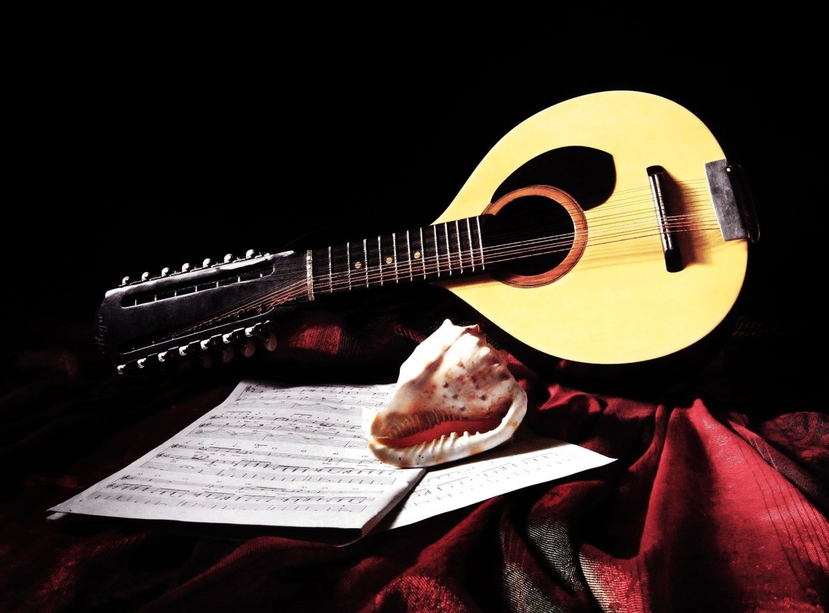 Музыкальные инструменты обои