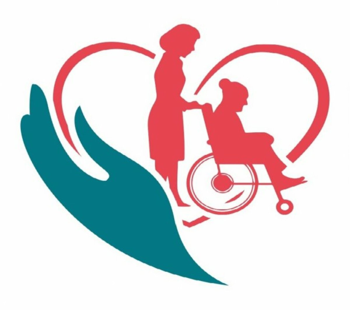 Векторные иллюстрация на тему забота о пожилых