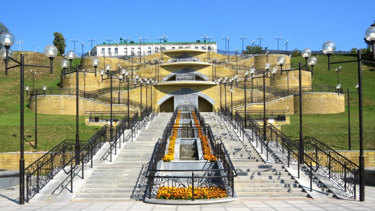 Город Могилев парк Подниколье