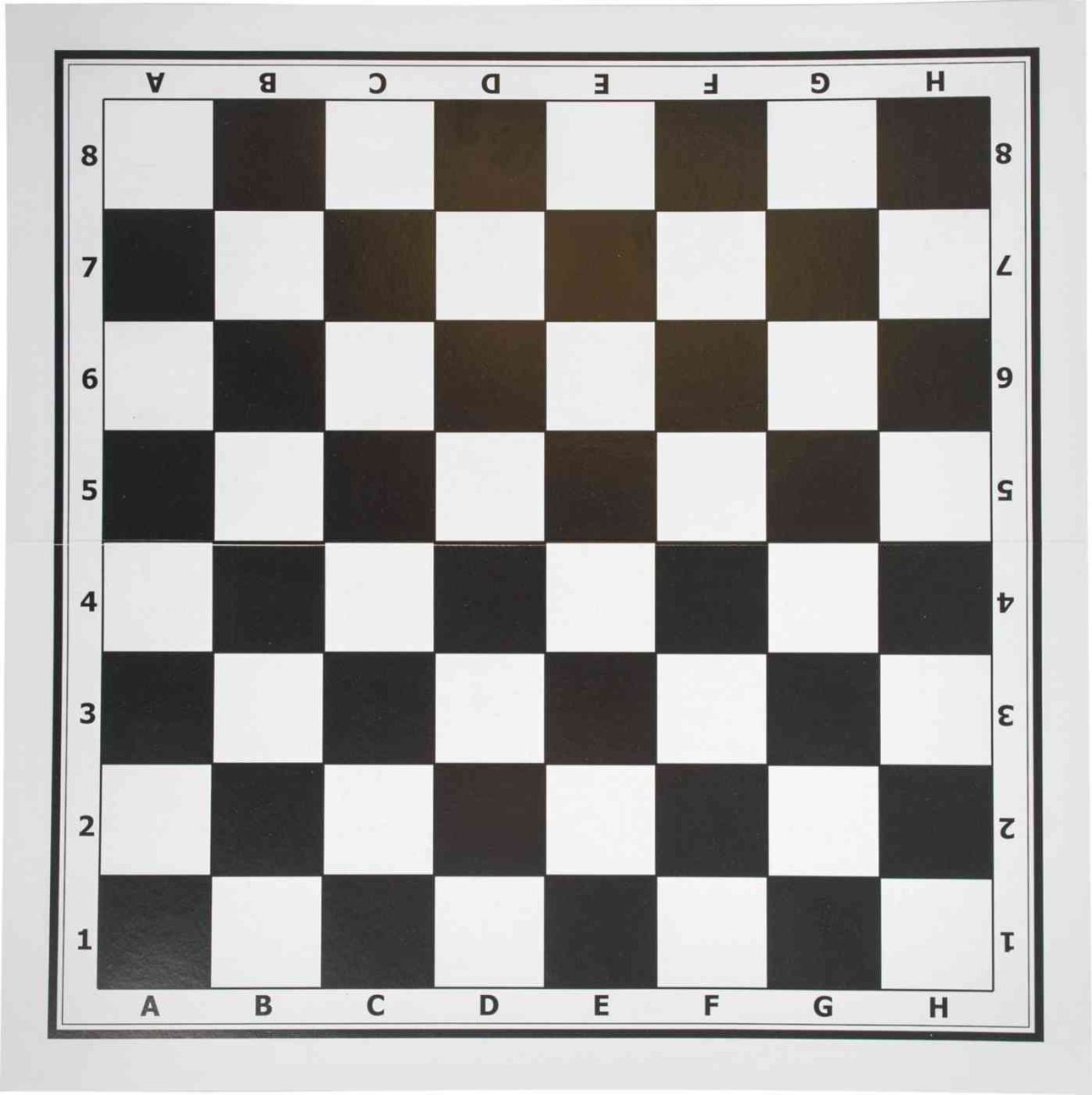 Картонная шахматная доска