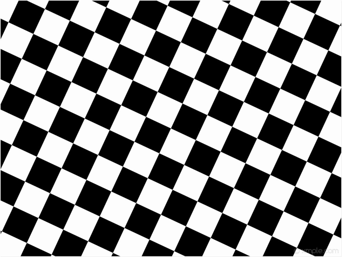 Шахматная доска черно белая