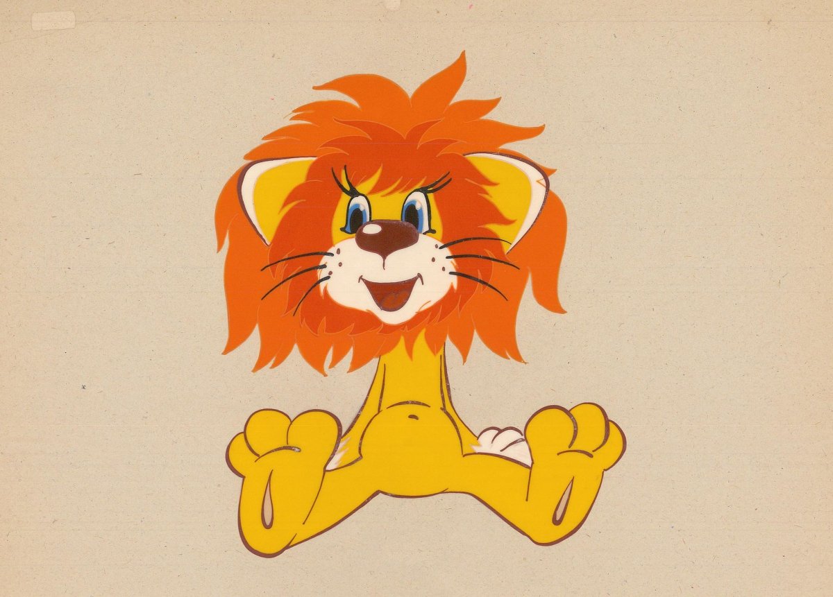 Львенок из мультика