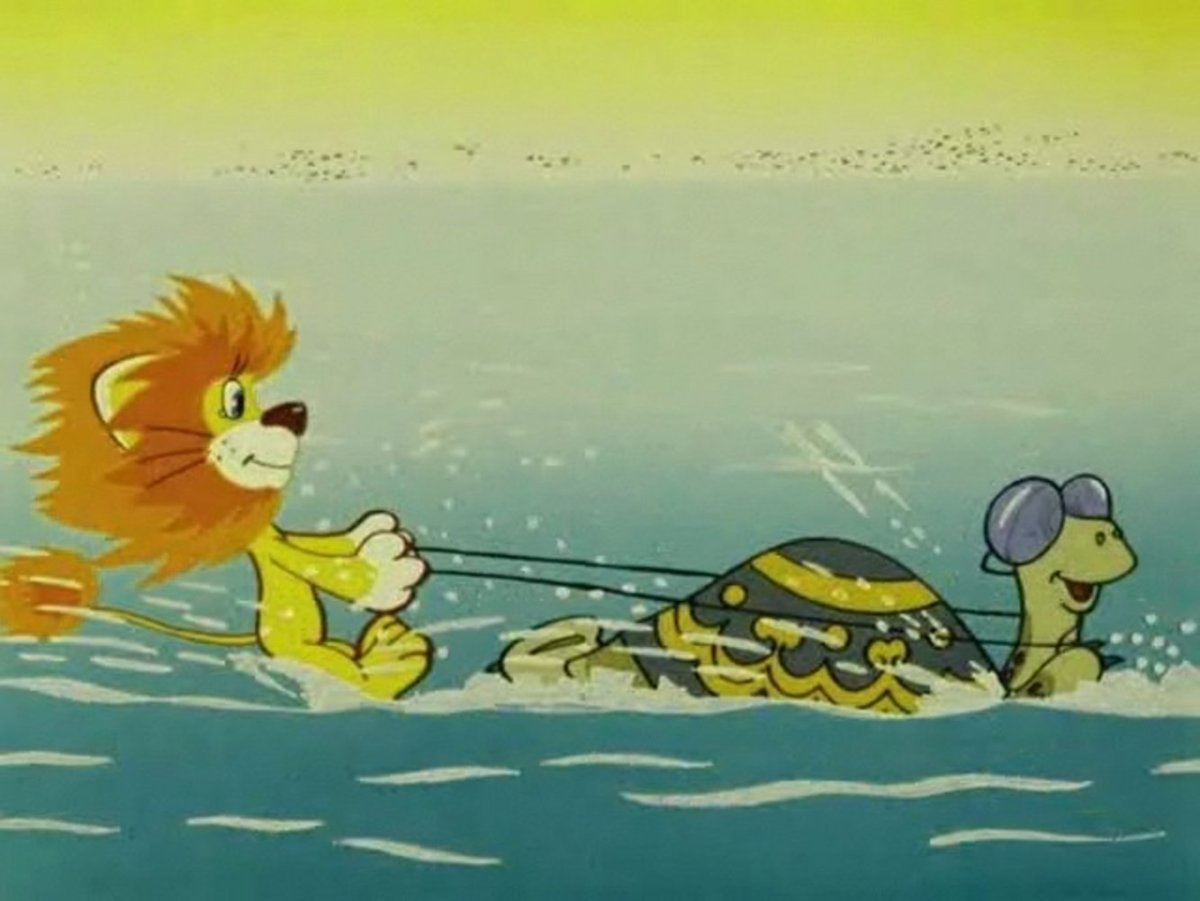 Черепаха из мультика про львенка