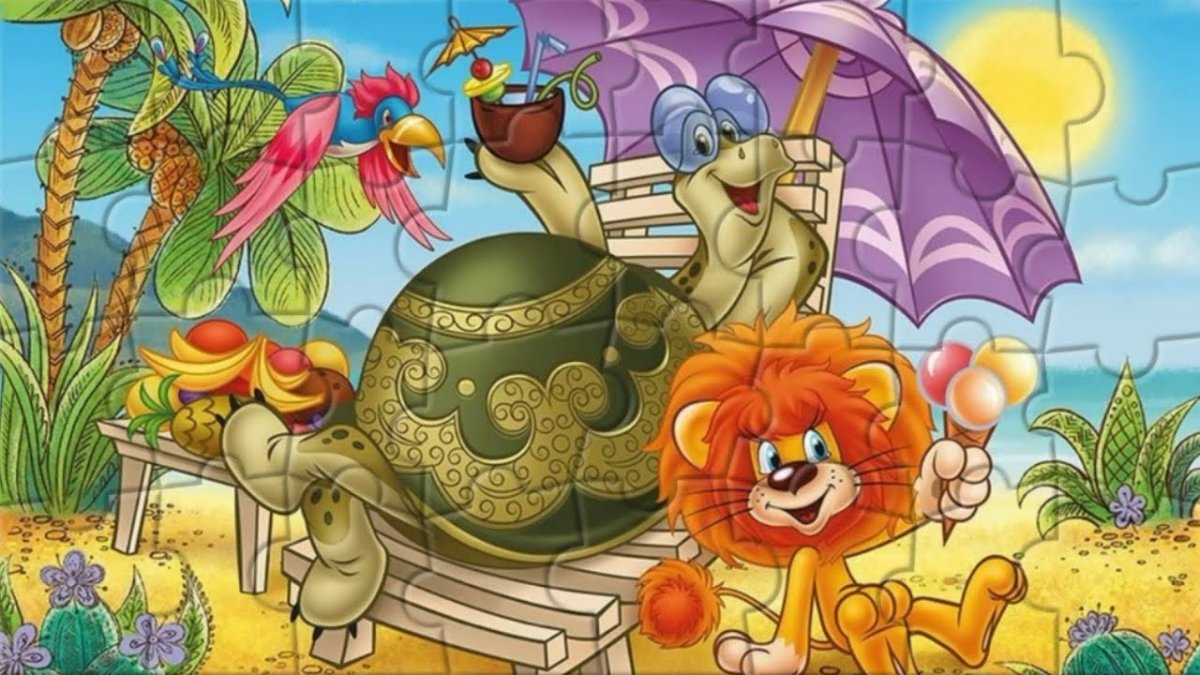 Львенок из мультфильма Львенок и черепаха