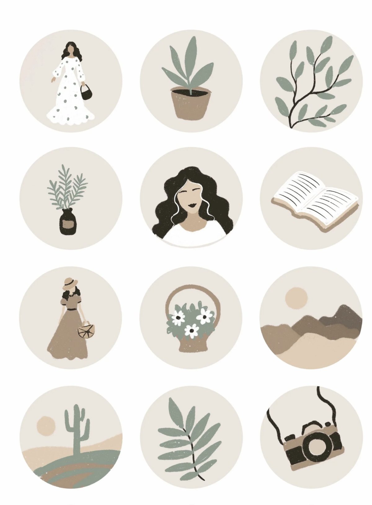 Красивые значки актуальное