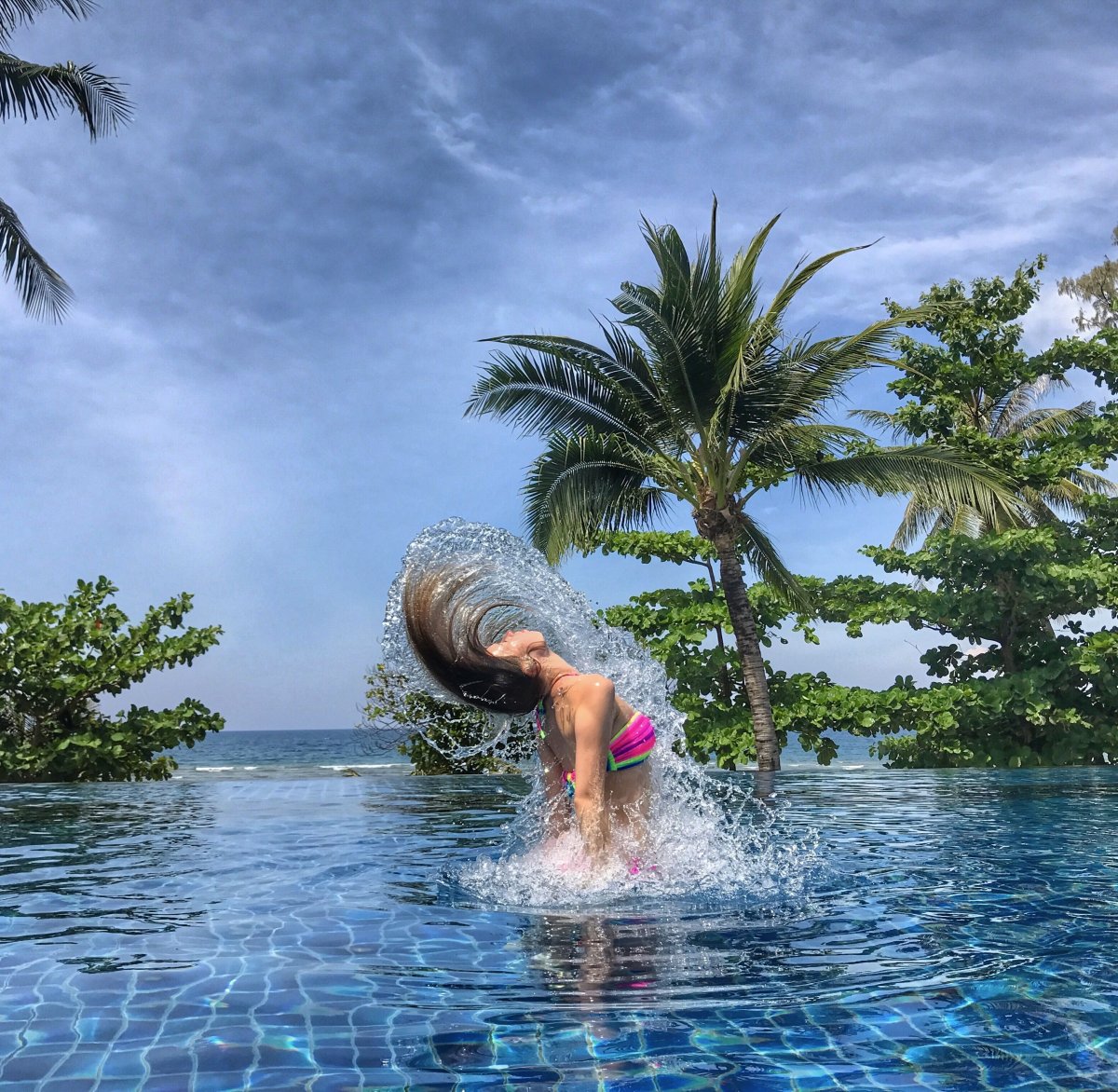 Пхукет девушка море