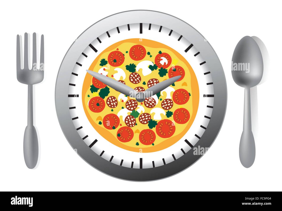 Перерыв на обед рисунок