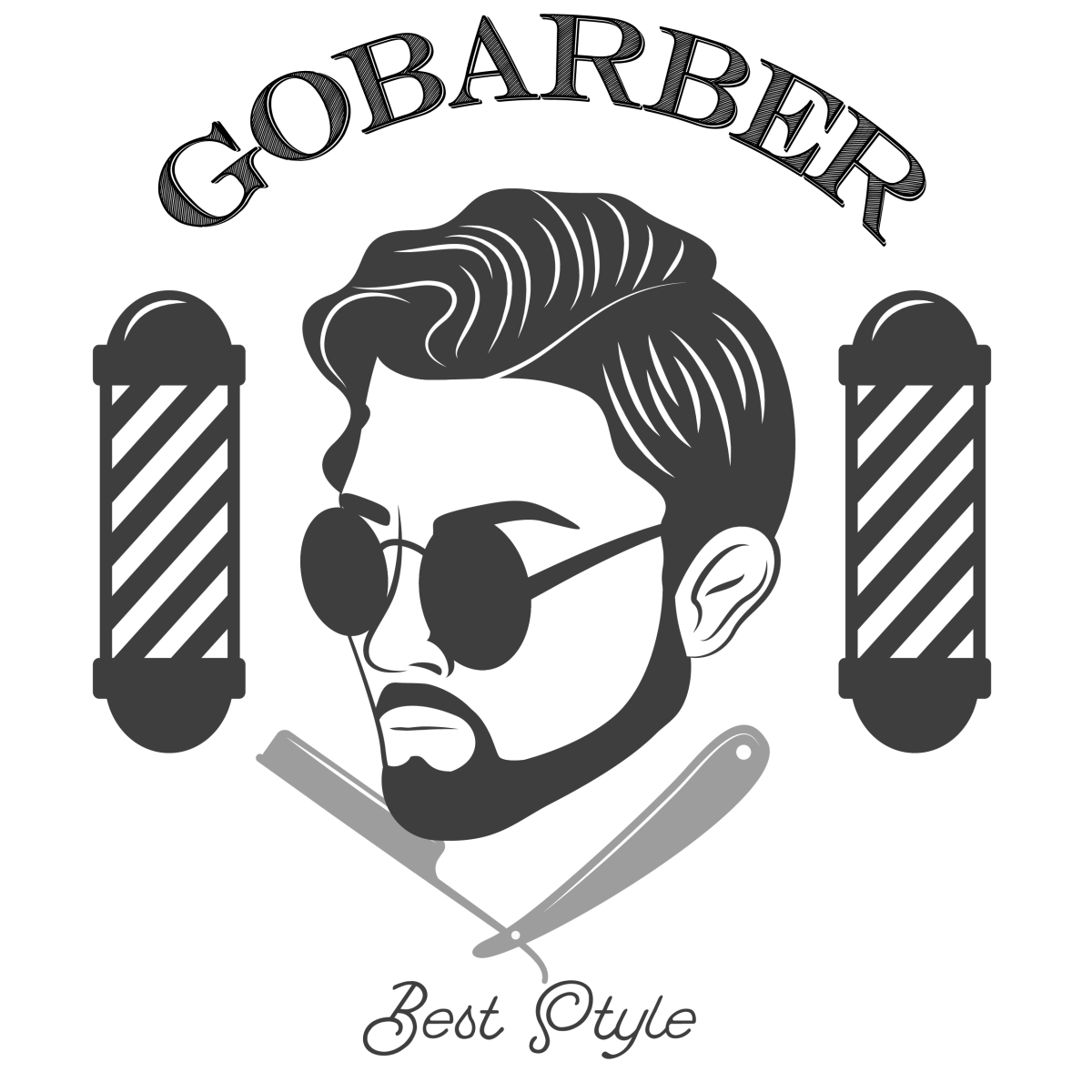 Барбер логотип