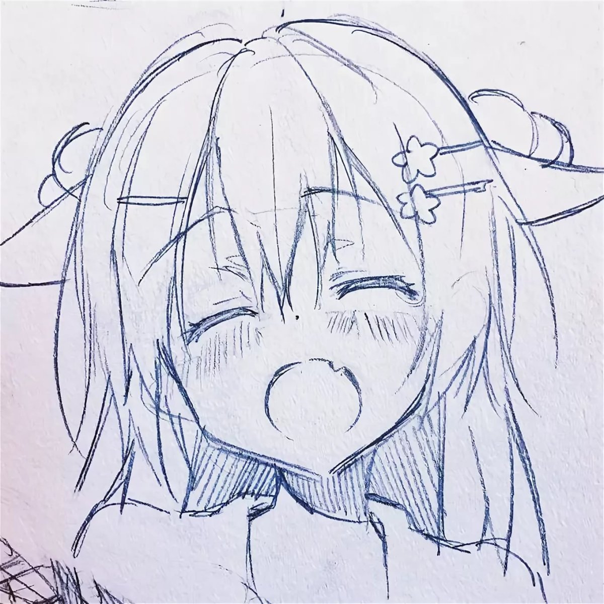 Наброски для рисования Незуко