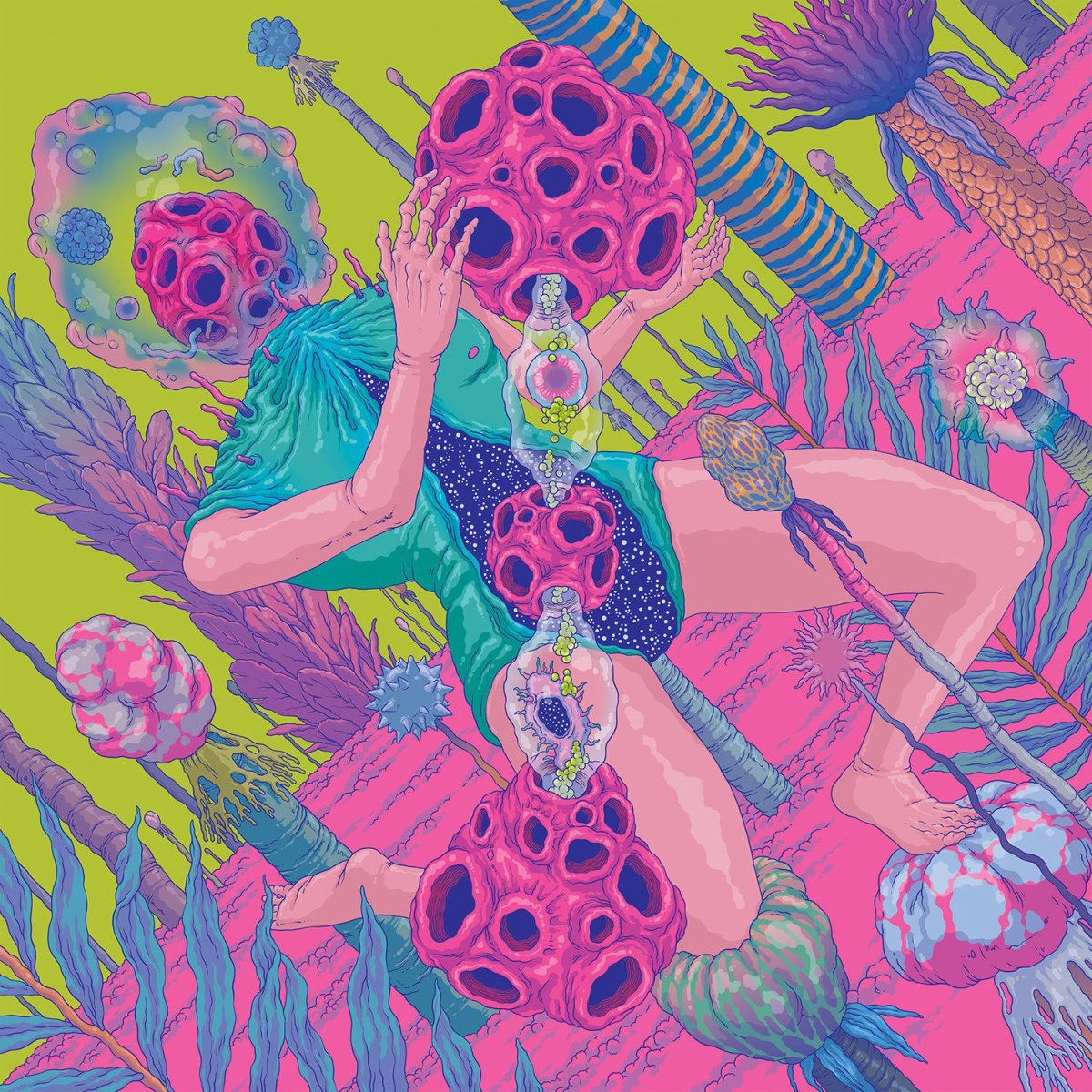 Нейронная сеть на белом фоне