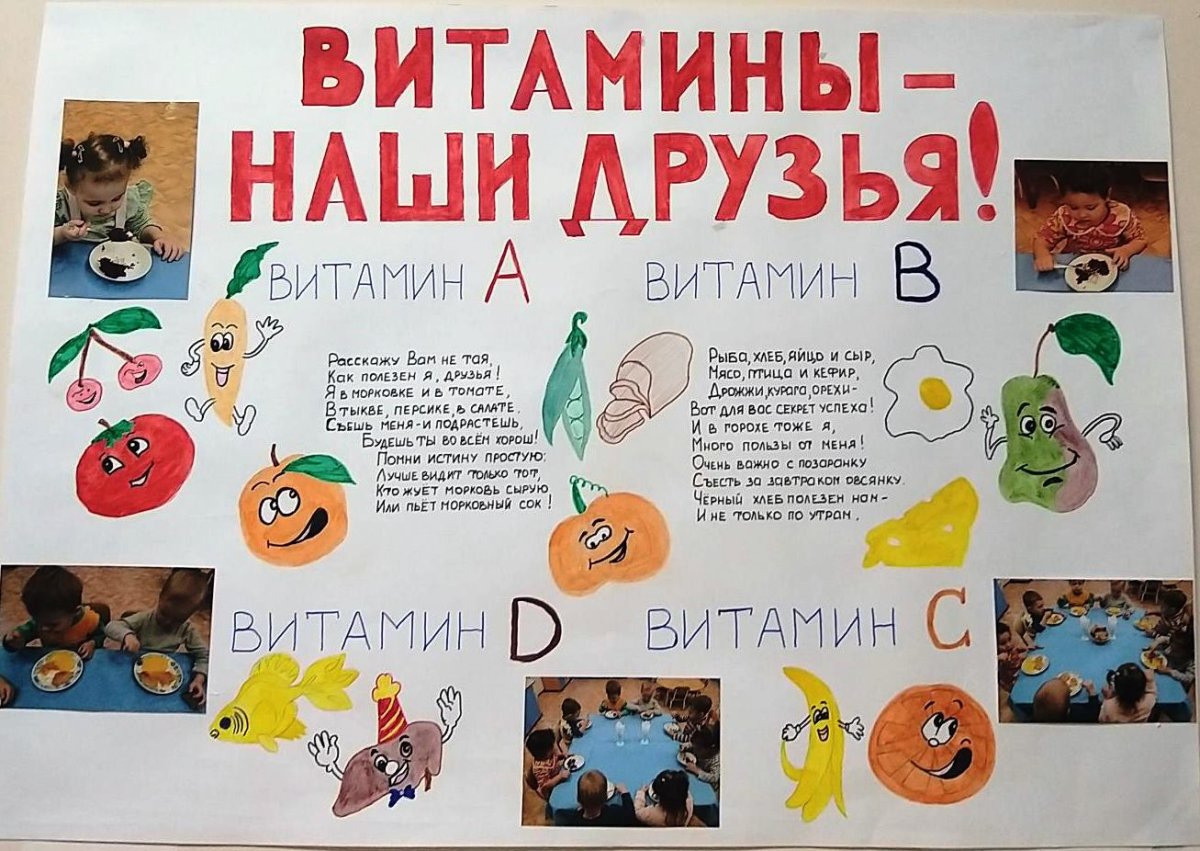 Витамины наши друзья