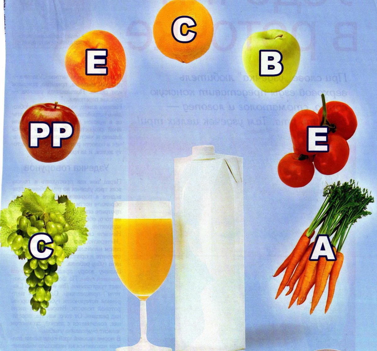 Листовка про витамины