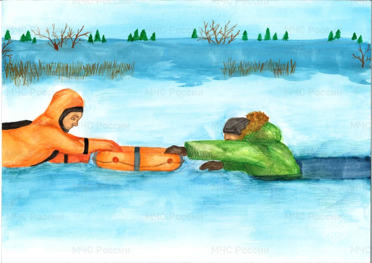 Спасение человека из воды