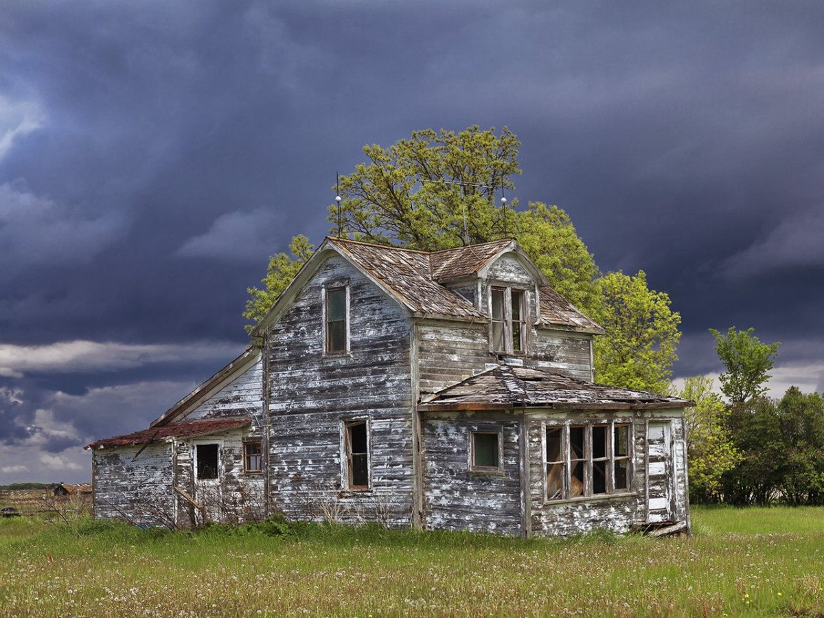 Заброшенный дом картинки