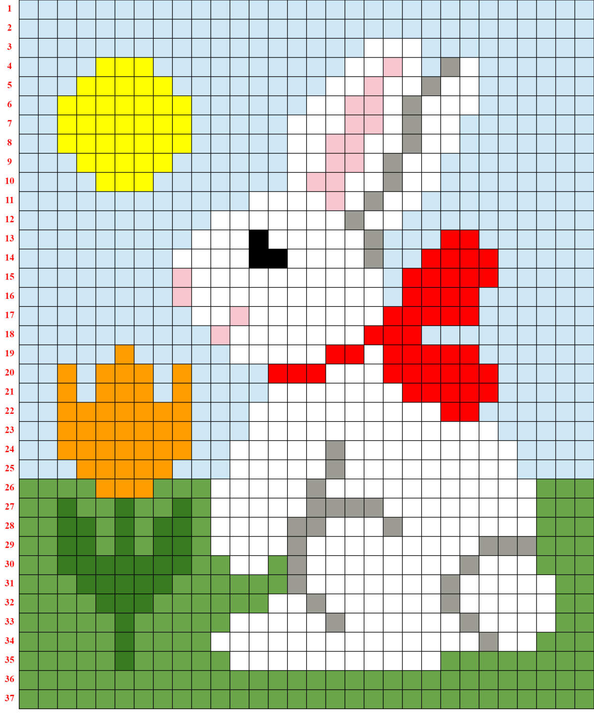 Схемы для вывязывания рисунков