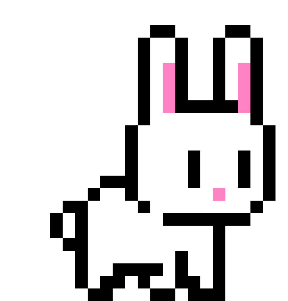 Рисунки по клеточкам Багз Банни