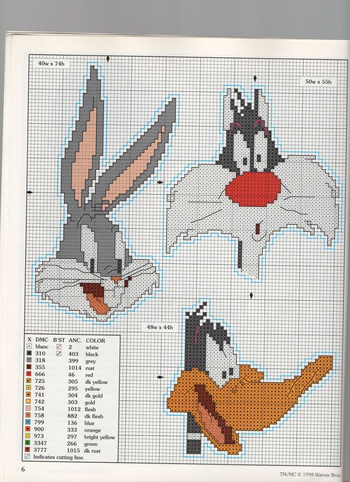 Вышивка крестом по клеткам