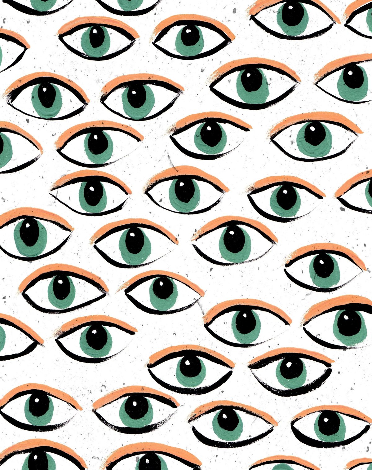 Много глаз арт