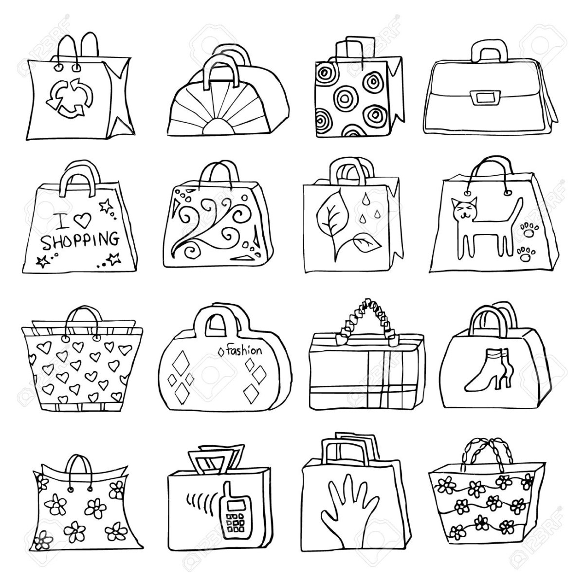 Милые барашки для срисовывания