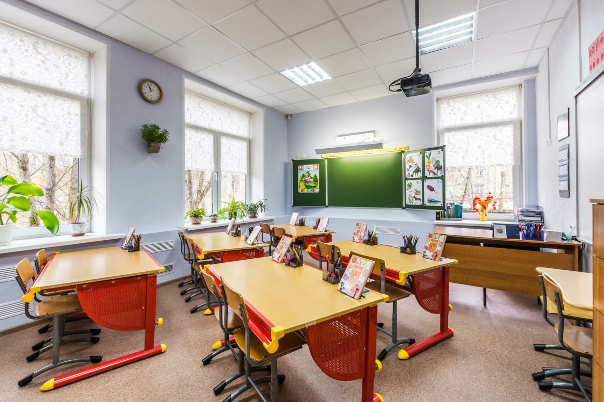 Современный класс в школе