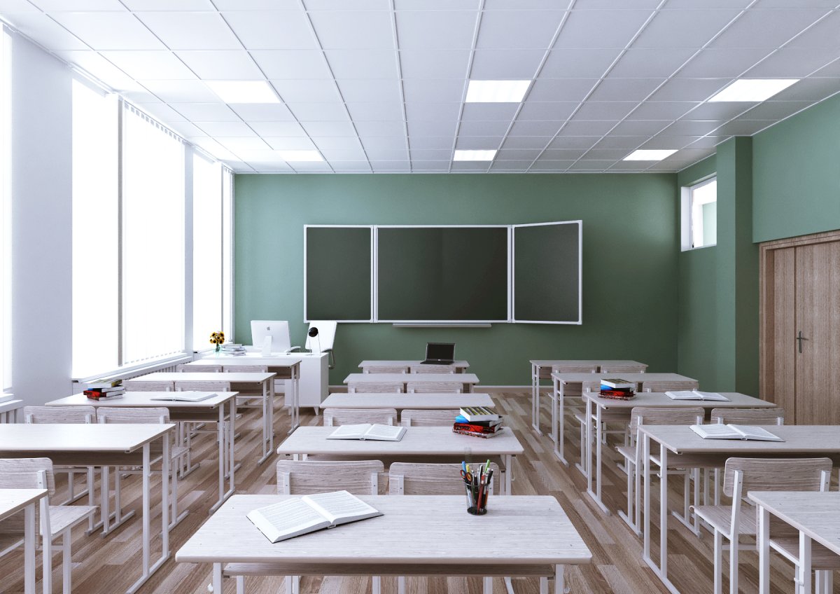 Интерьер класса в школе