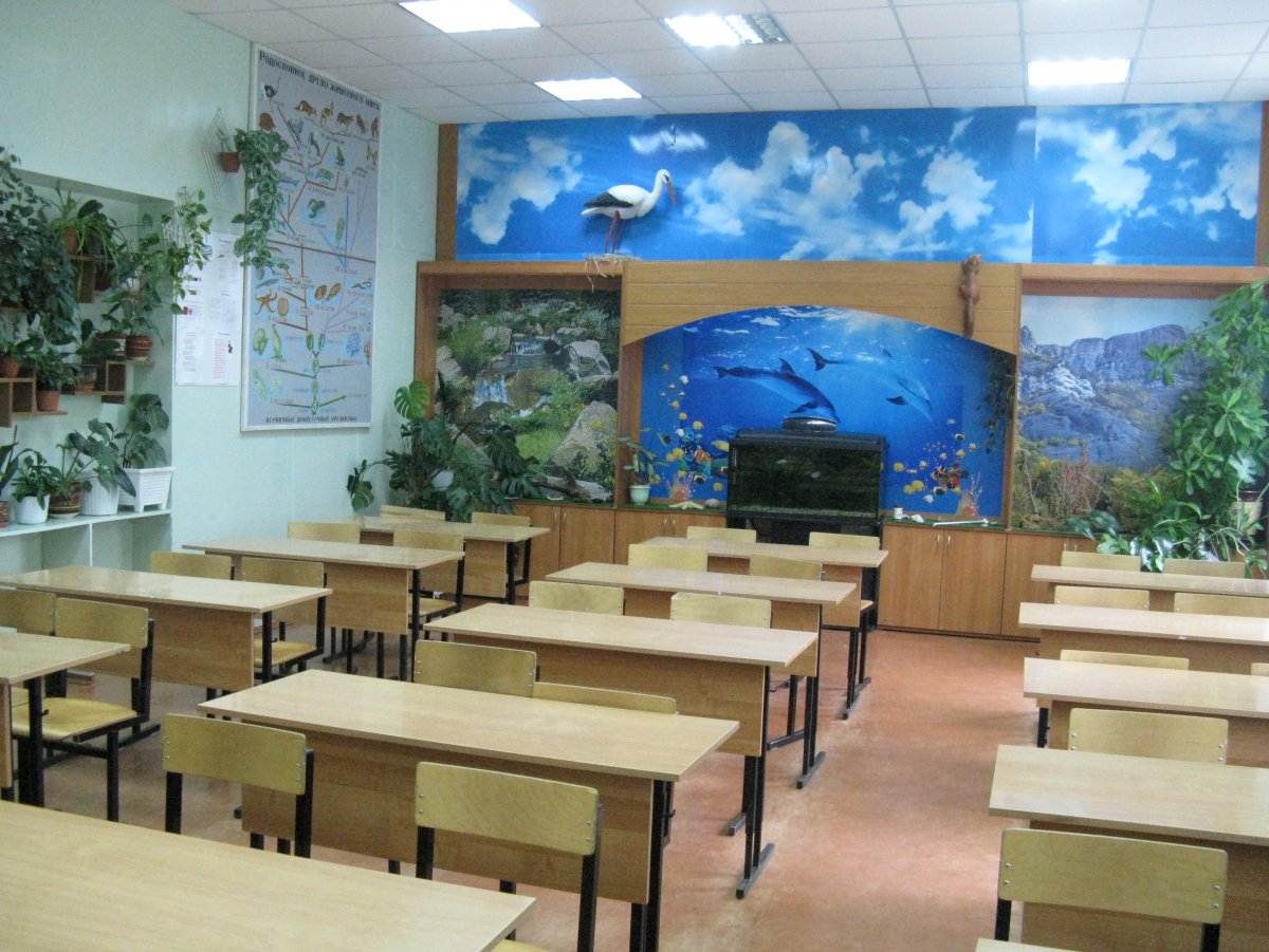 Кабинет биологии в школе