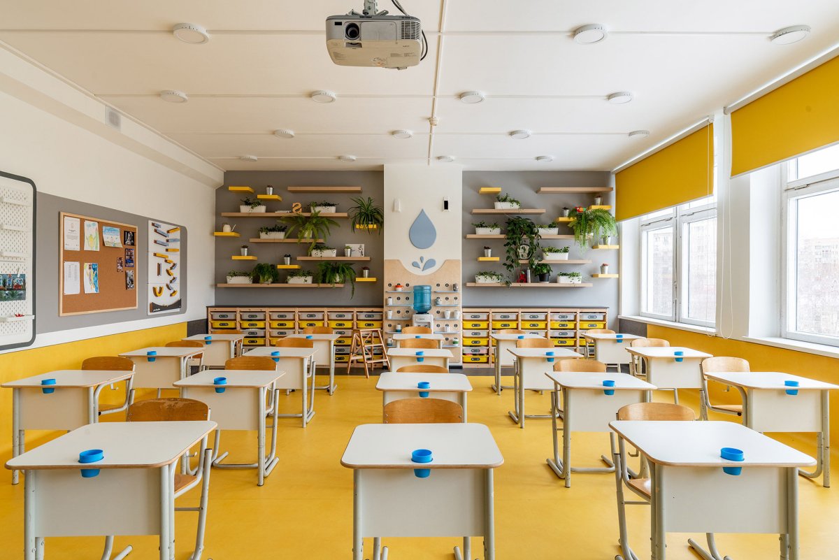 Современный класс в школе