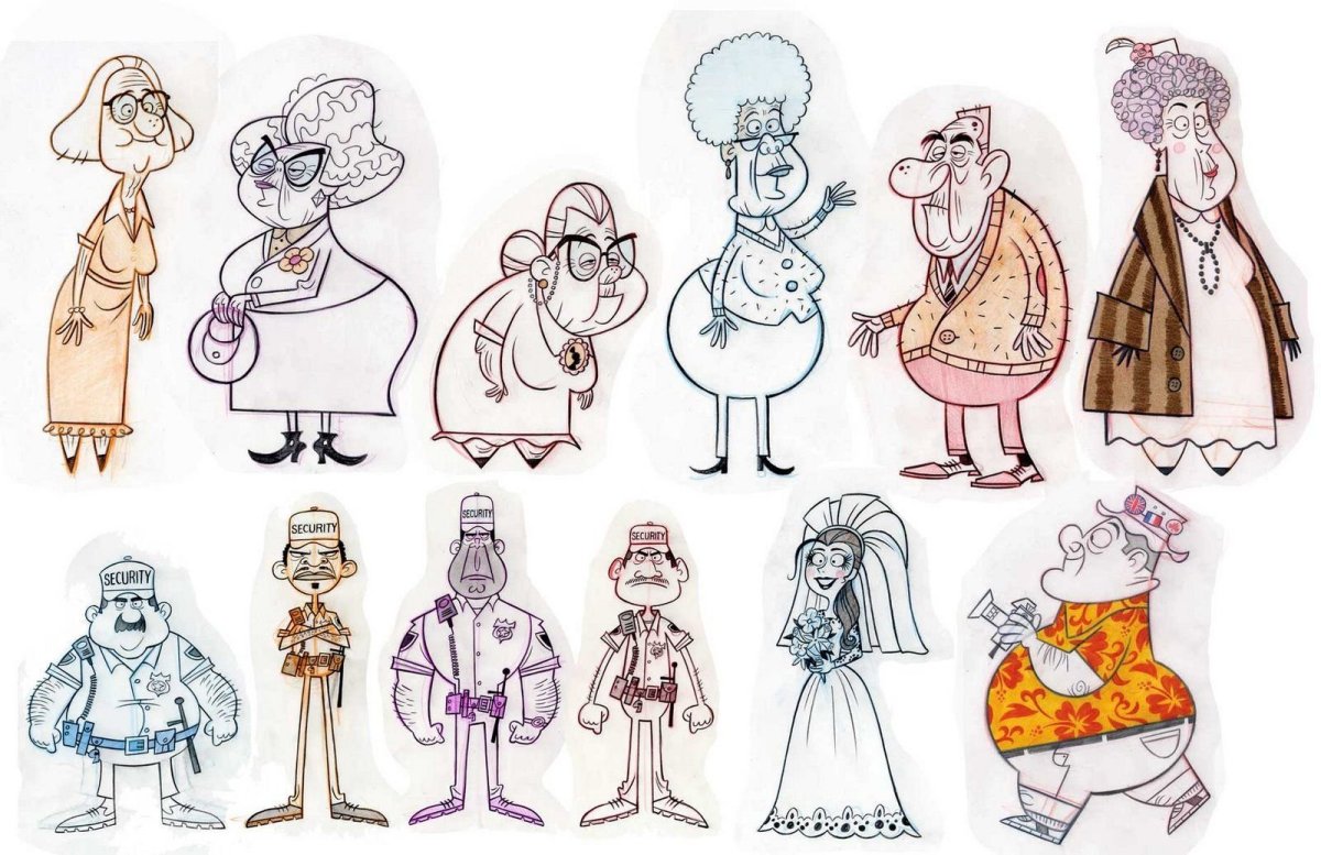 Бабушка скетч