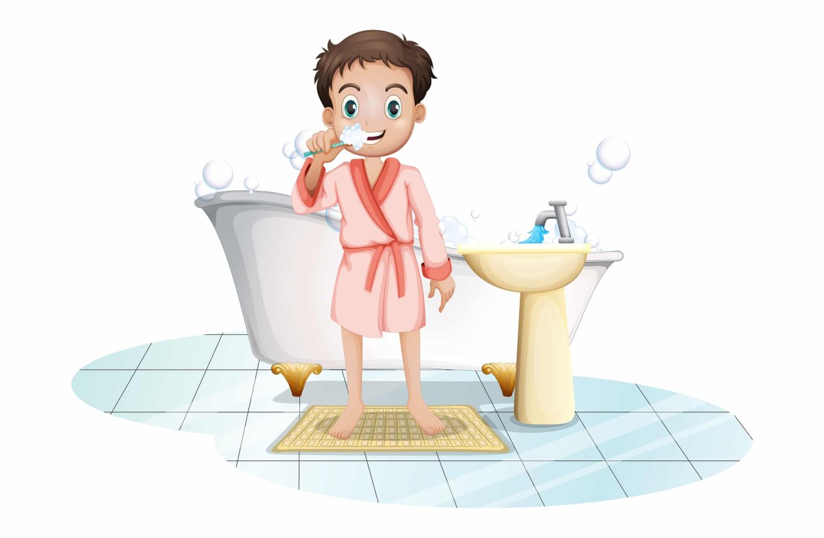 Рисунок гигиенические процедуры