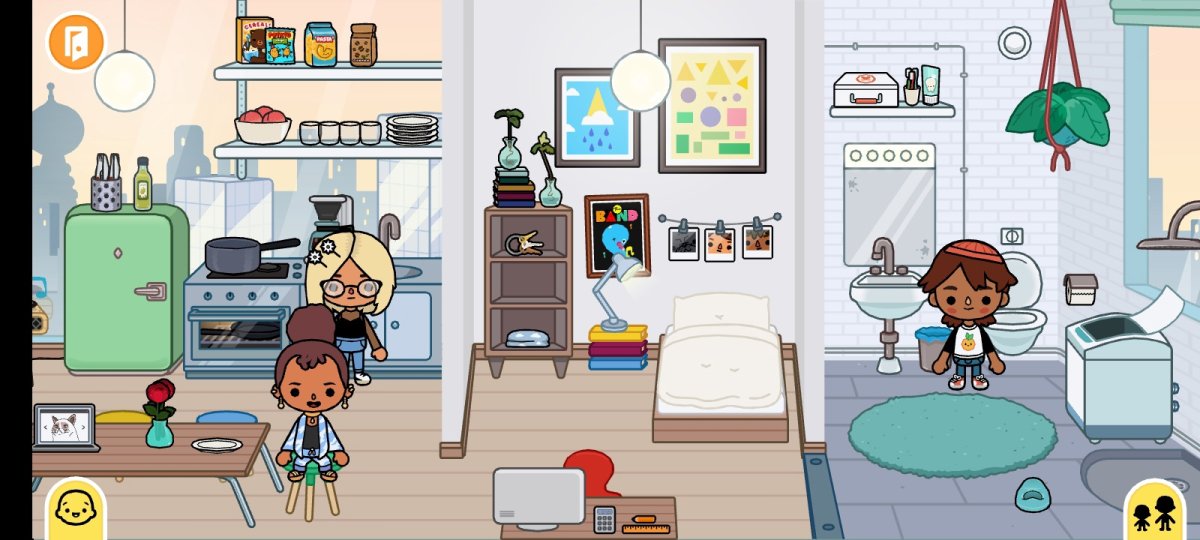 Toca boca Life комната