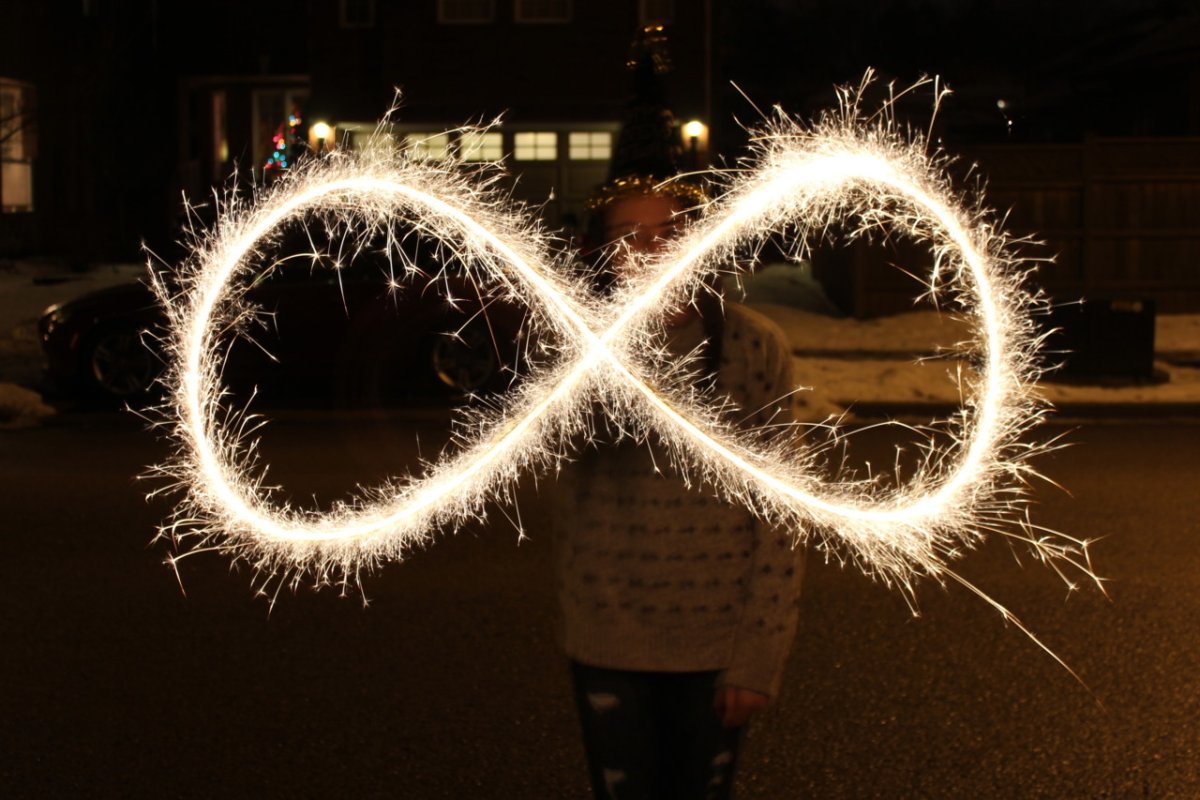 Огненный знак бесконечности