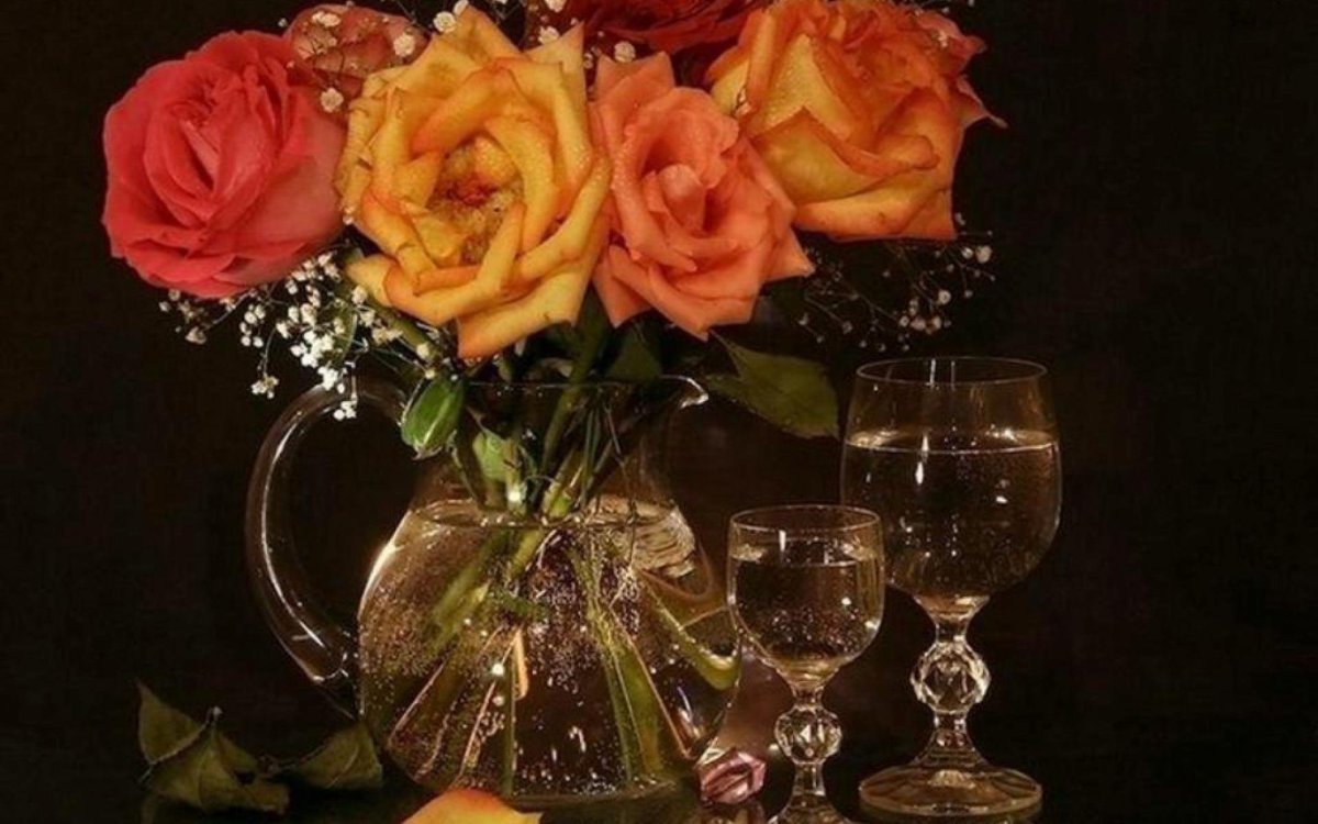 Стикеры приятного вечера