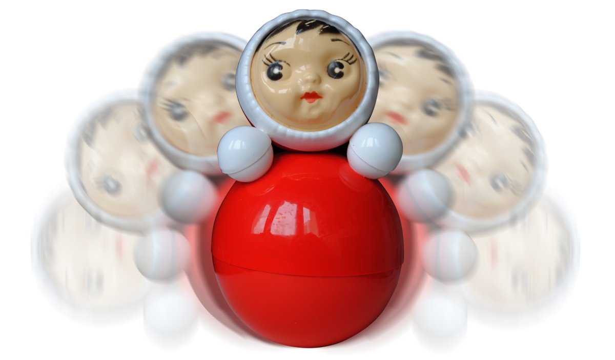 Неваляшка Котовские неваляшки собачка (6c-026) 22 см