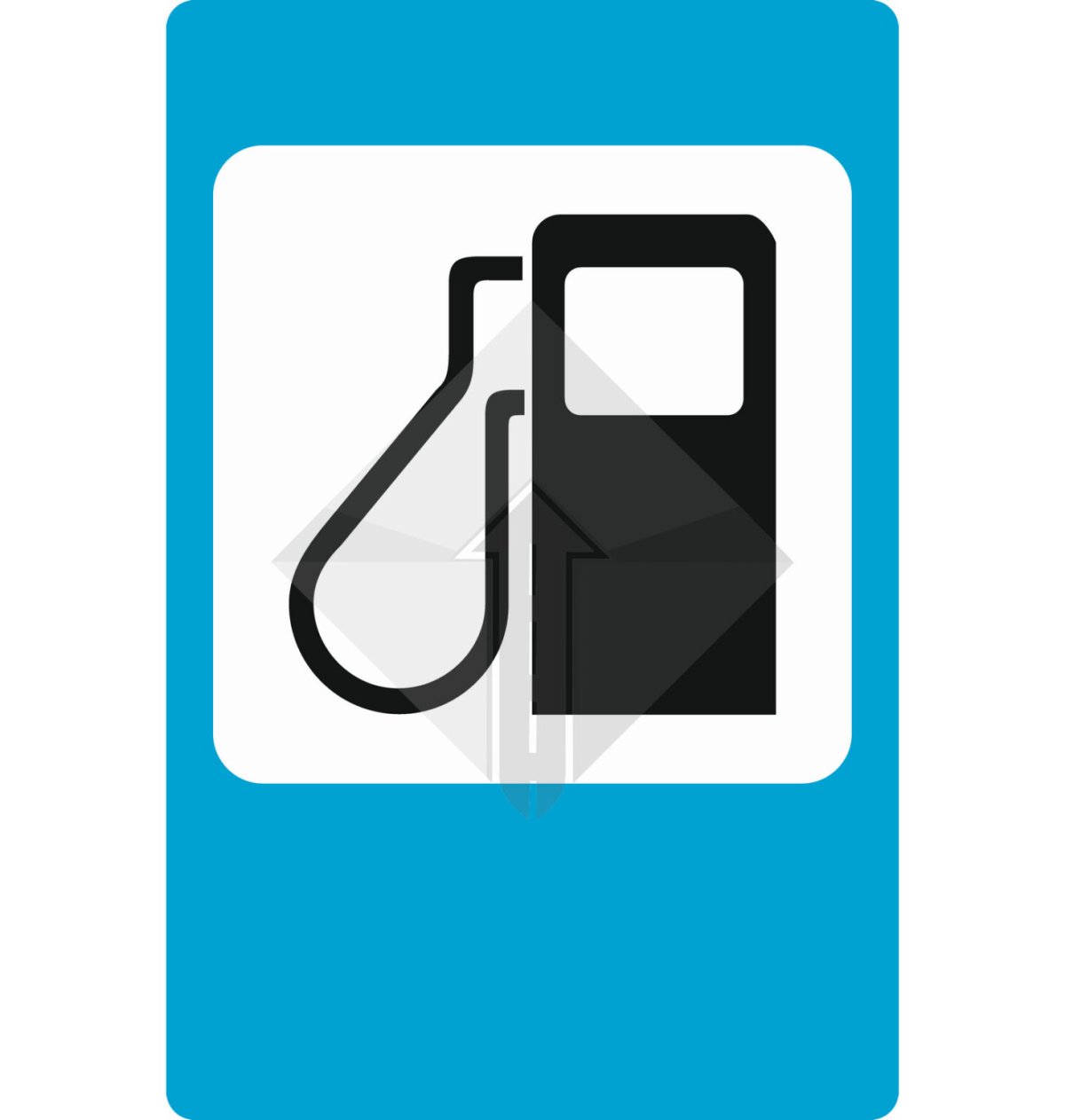 Дорожный знак АЗС 7.3