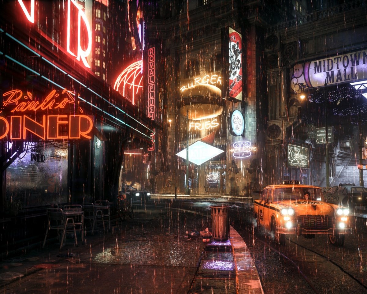 Готэм Нуар атмосфера