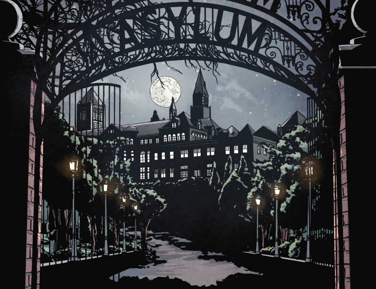 Готэм Сити лечебница Аркхем