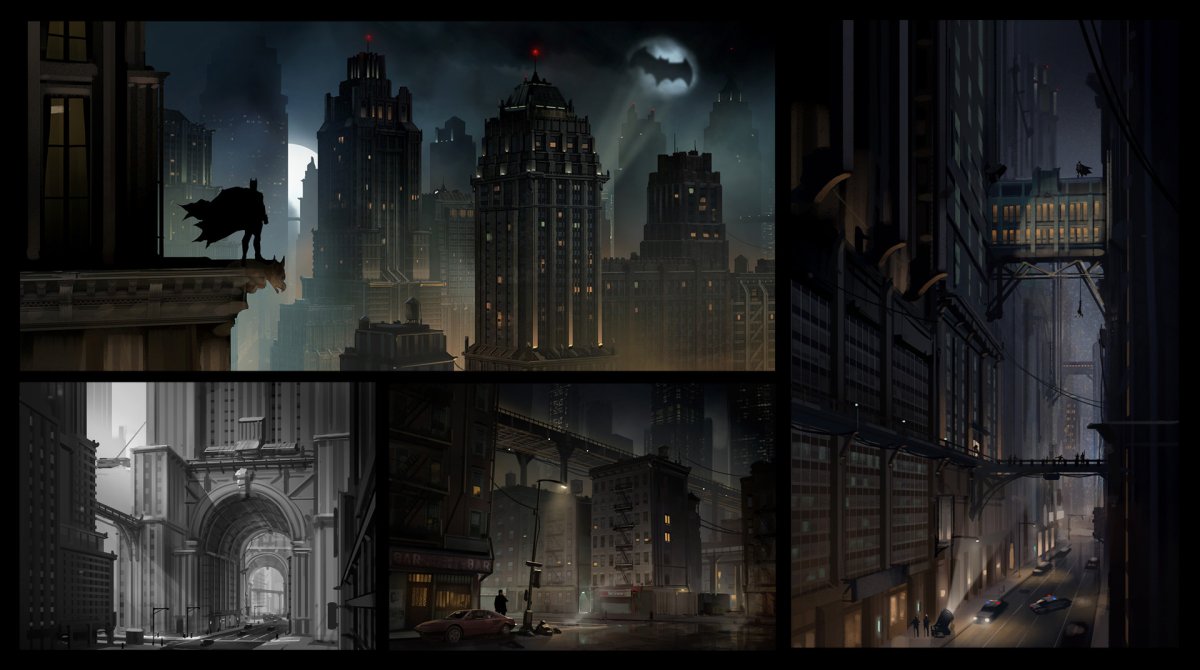 Готэм город Бертон