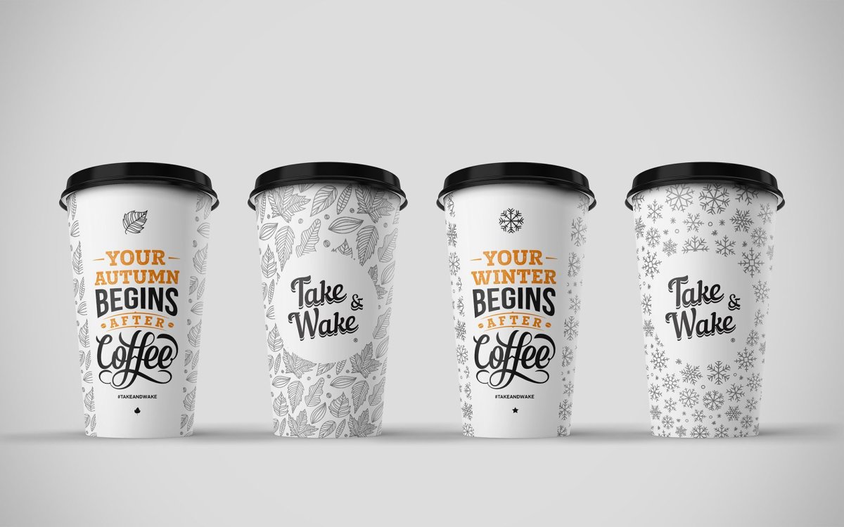 Брендированный стакан для кофе