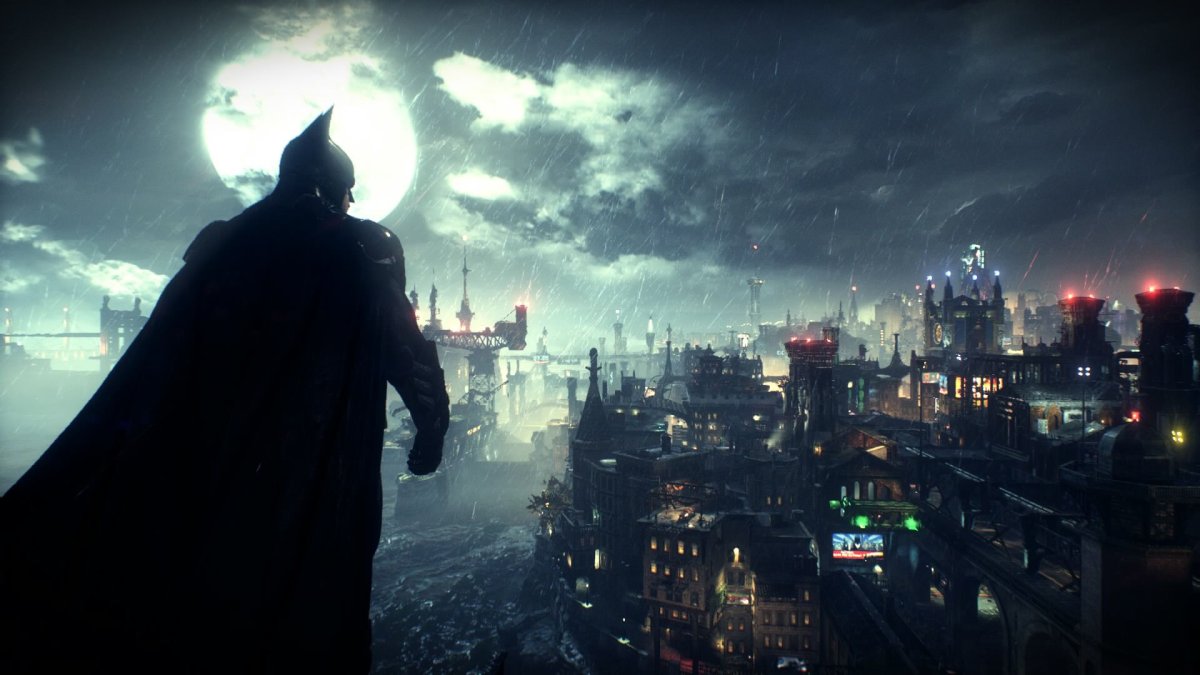 Готэм город тёмный рыцарь