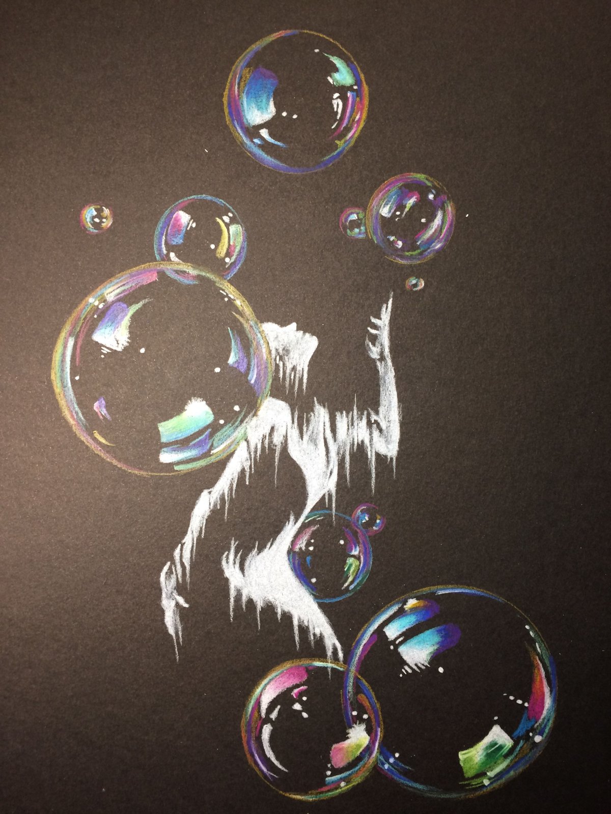 Мыльные пузыри аниме