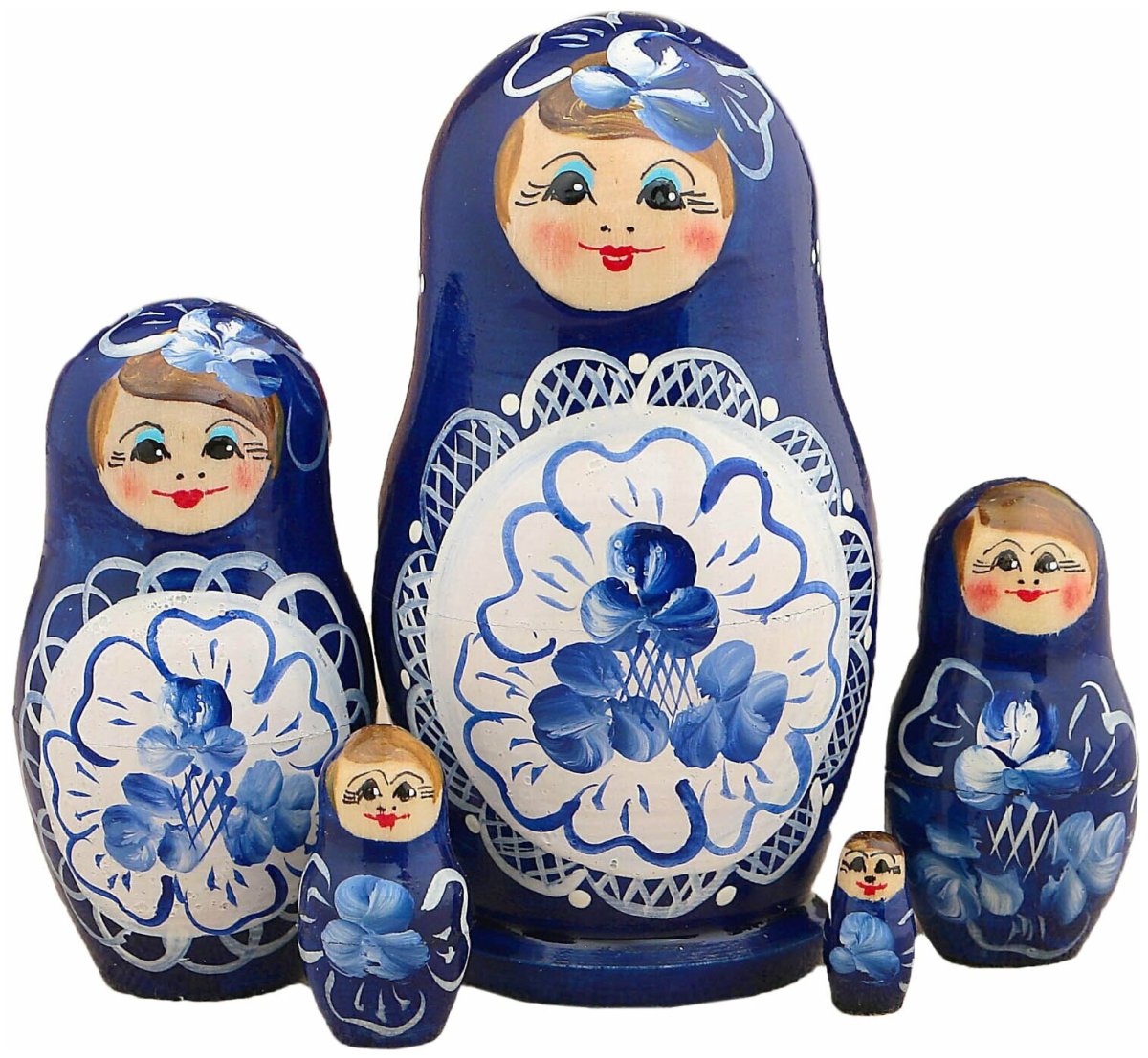 Матрёшка Гжель