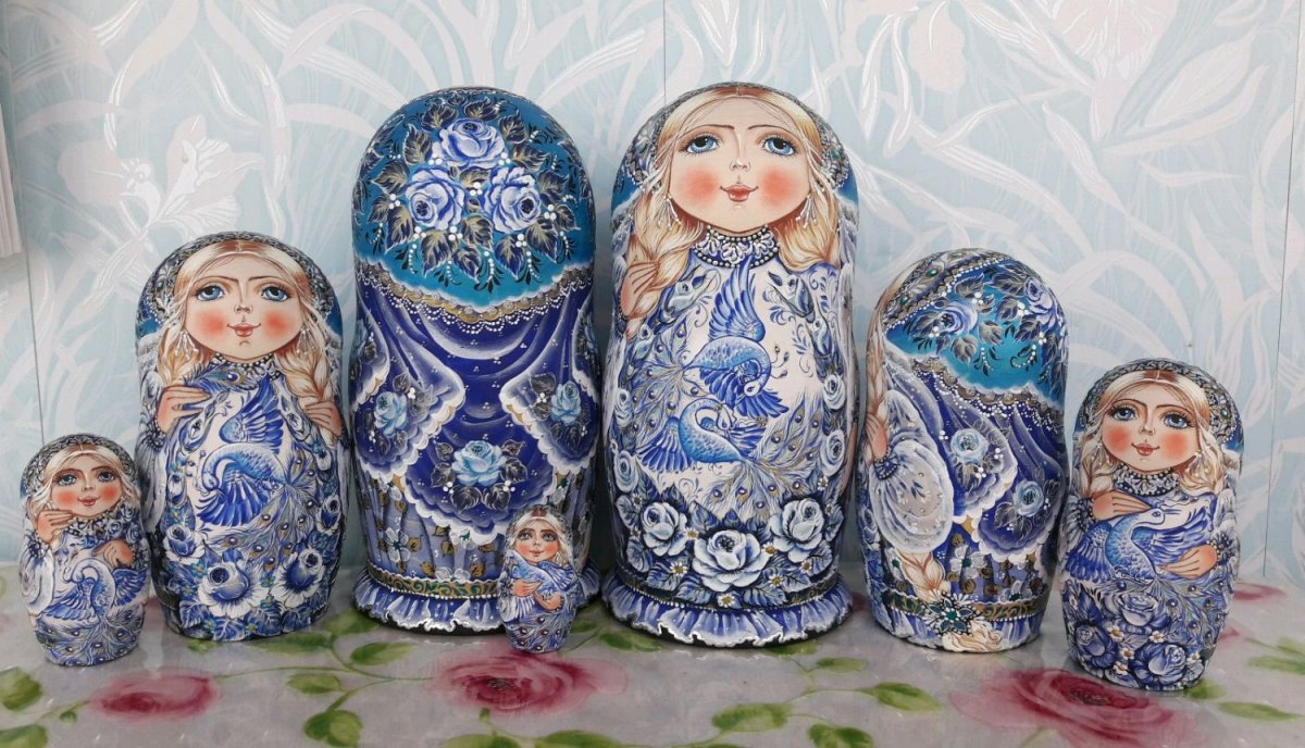 Матрешка 'новый год'