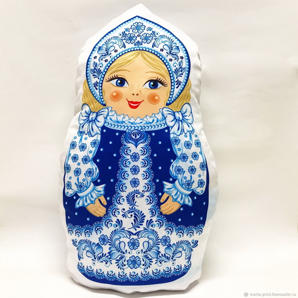 Матрёшка Гжель