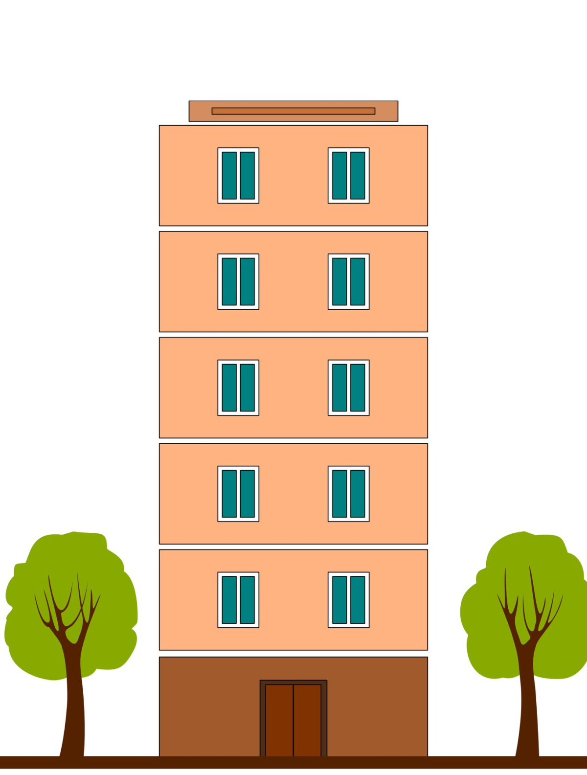 Детский многоэтажный домик